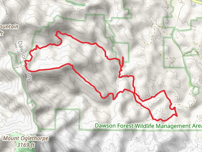 Wildcat Creek, Fall Creek and Rocky Ford Loop Trail