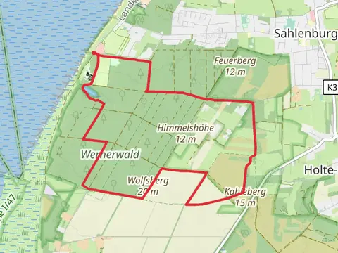 Wernerwald Loop - Sahlenburg