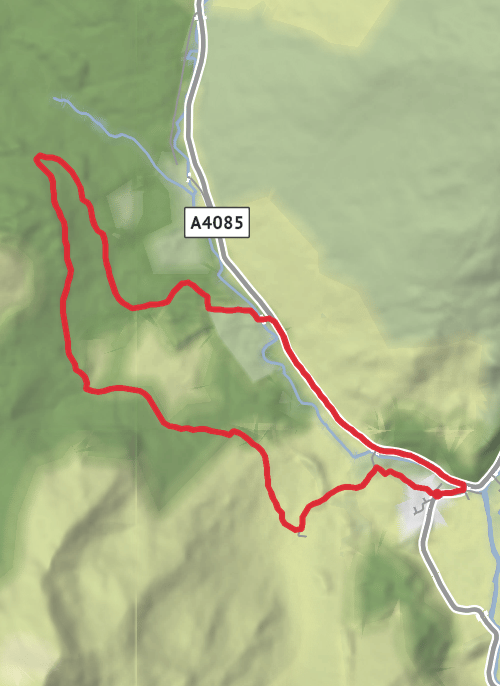 Little forestry loop mobile static map