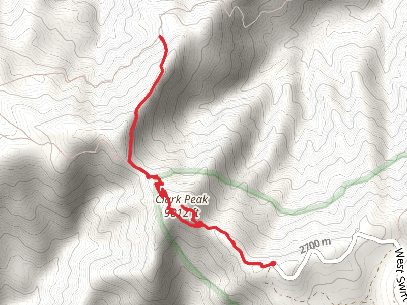 Clark Peak and Carter Nutall Trail