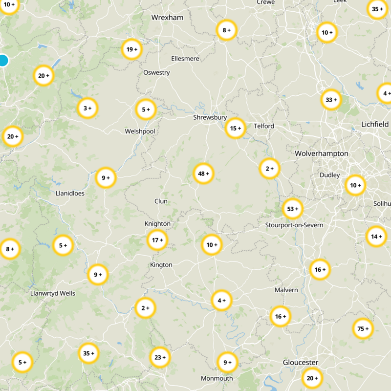 Shropshire Static Map