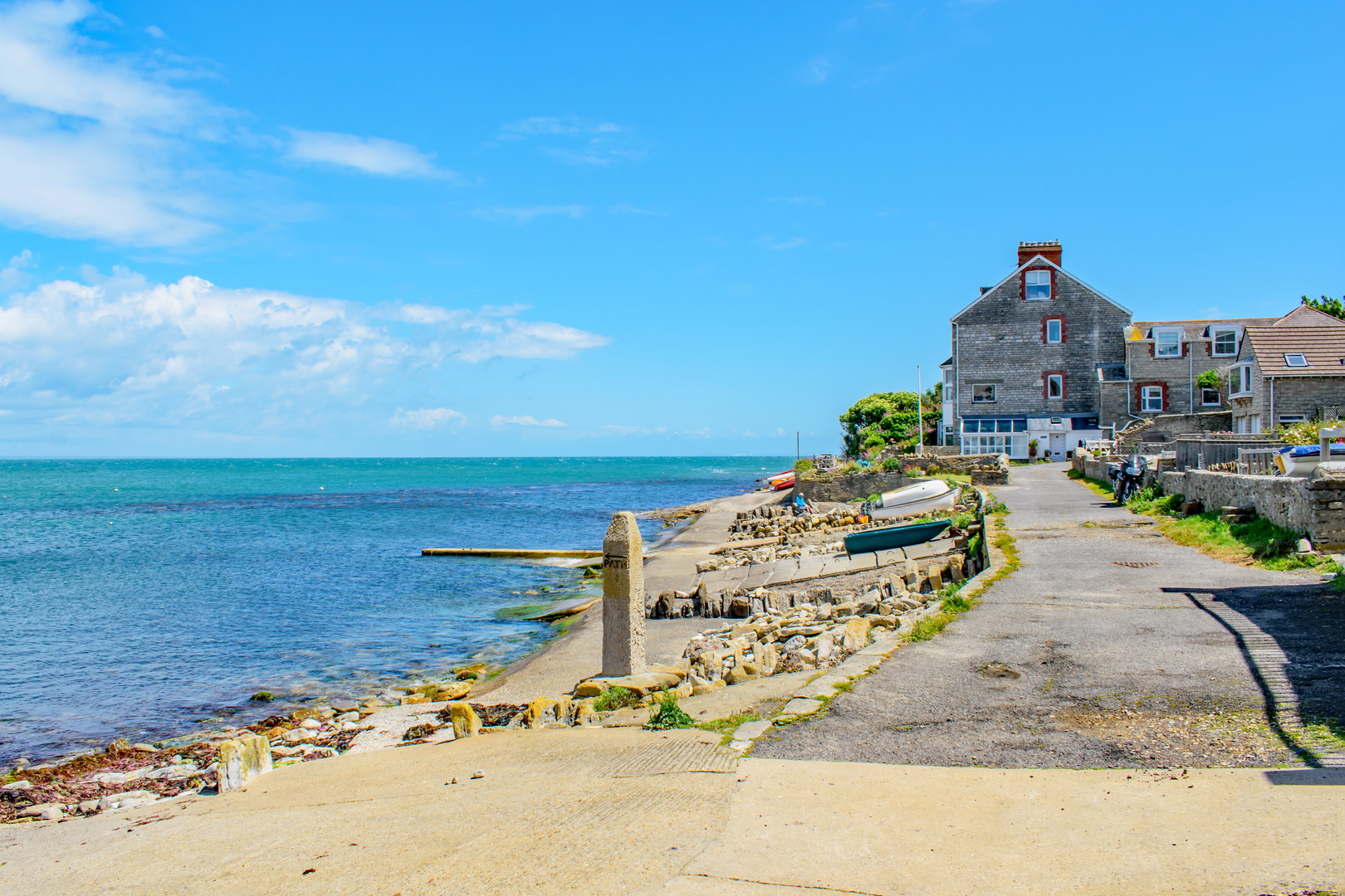 An image depicting the trail Spyway to Swanage Walk and its surrounding area.