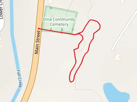 Etna Community Cemetery Loop