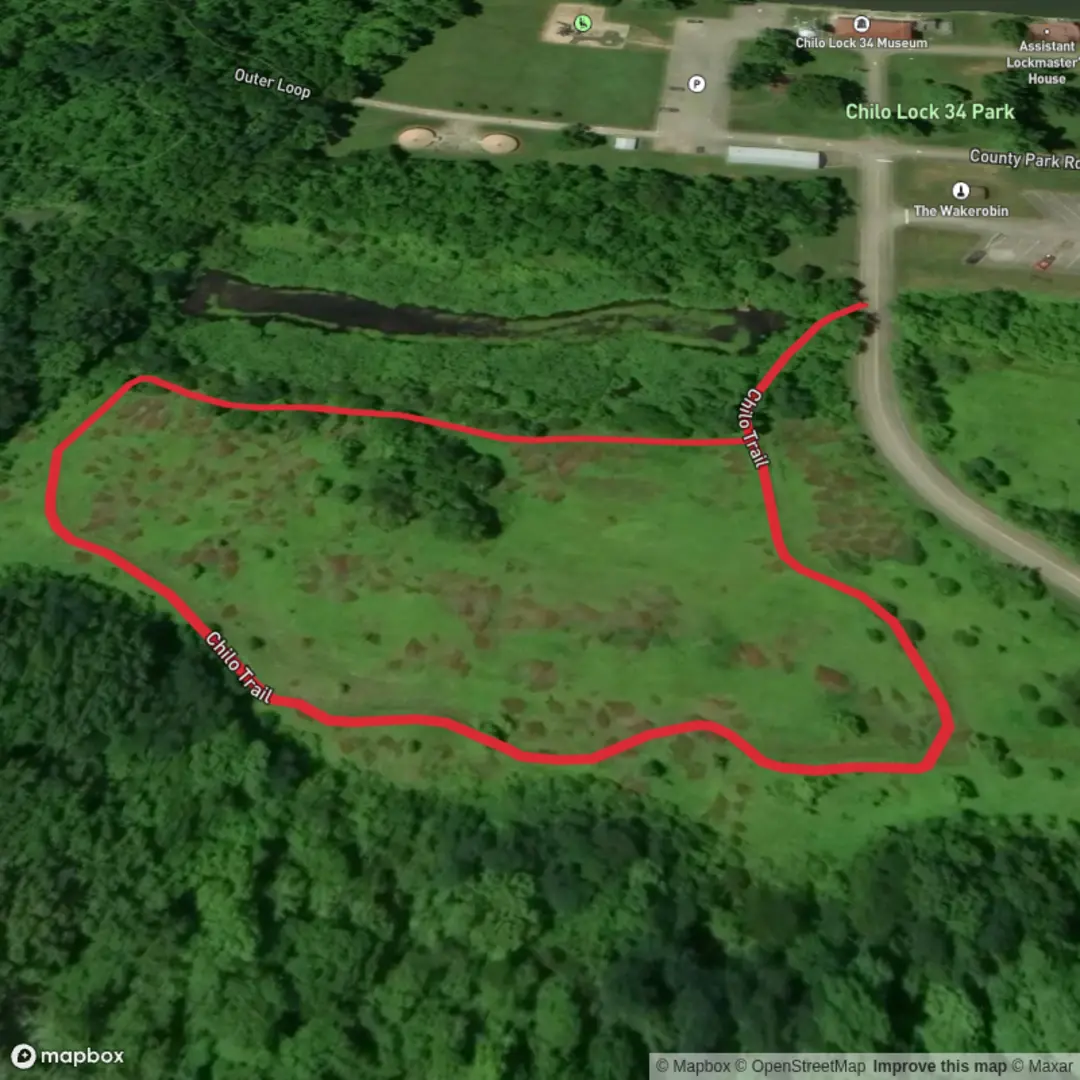 An image depicting the trail Chilo Loop Trail and its surrounding area.