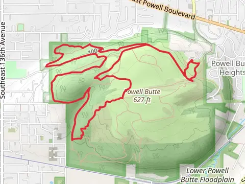 Pipeline Lane, Elderberry and Meadowland Lane Loop Trail