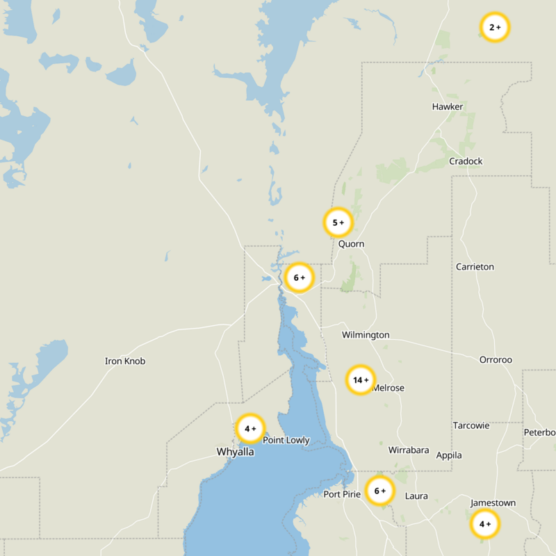 Port Augusta City Static Map
