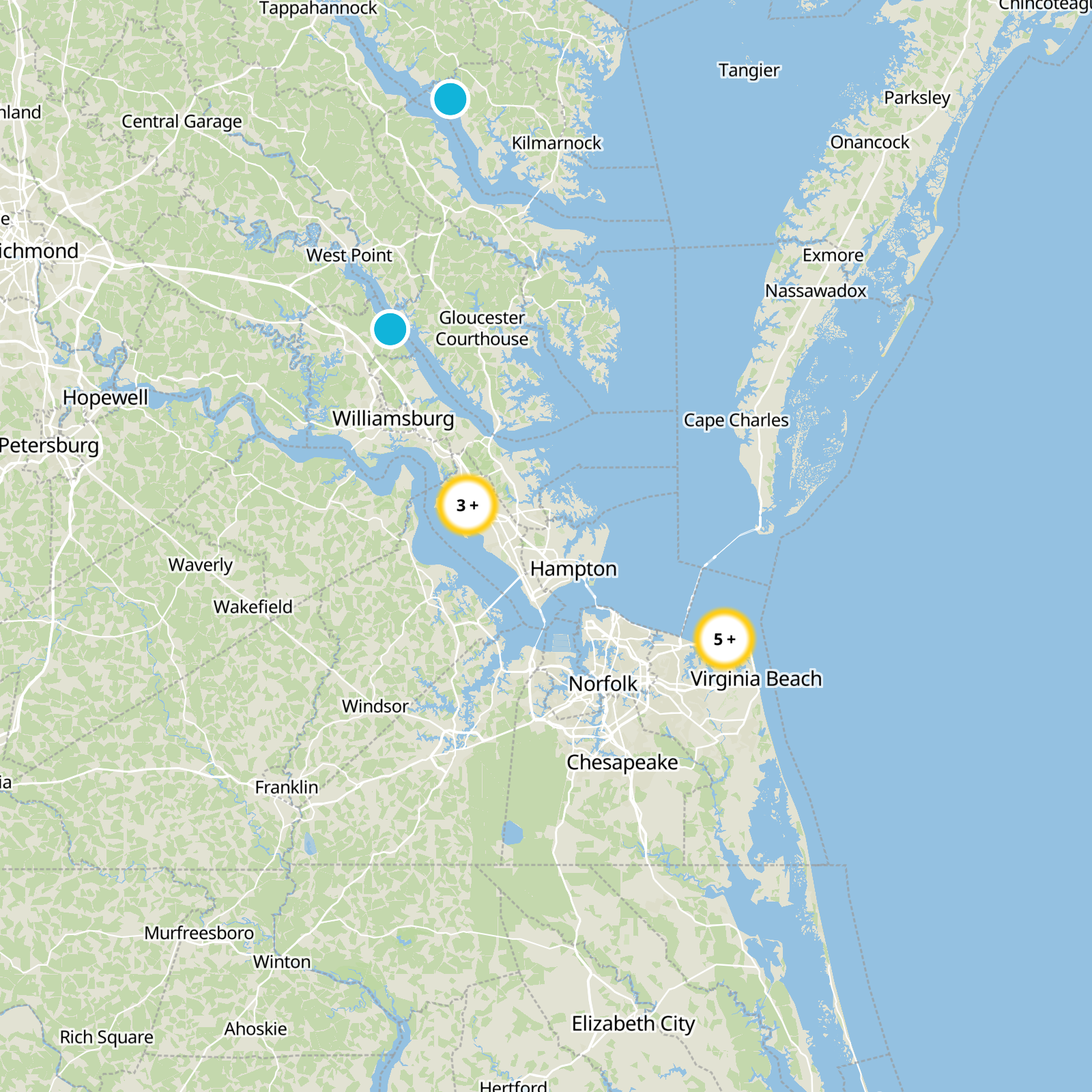City of Hampton Static Map