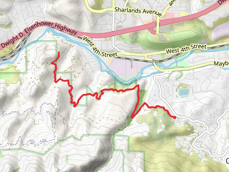 Steamboat Ditch Trail - Woodchuck Circle