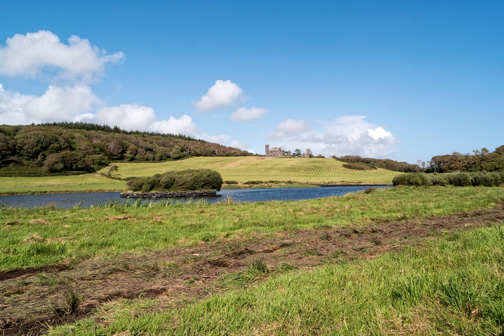 An image depicting the trail Castlefreke - Lord Carbery Cross Walk and its surrounding area.