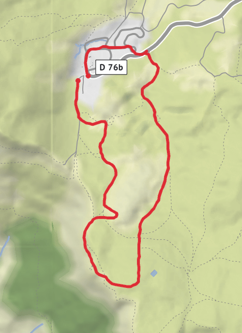 Sentier du Karst (Font d'Urle) mobile static map