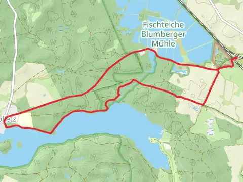 Blumberger Mühle and Wolletz Loop