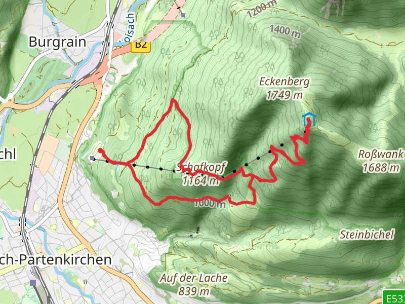 Schafkopf and Wank Loop via Alpina Violett A59