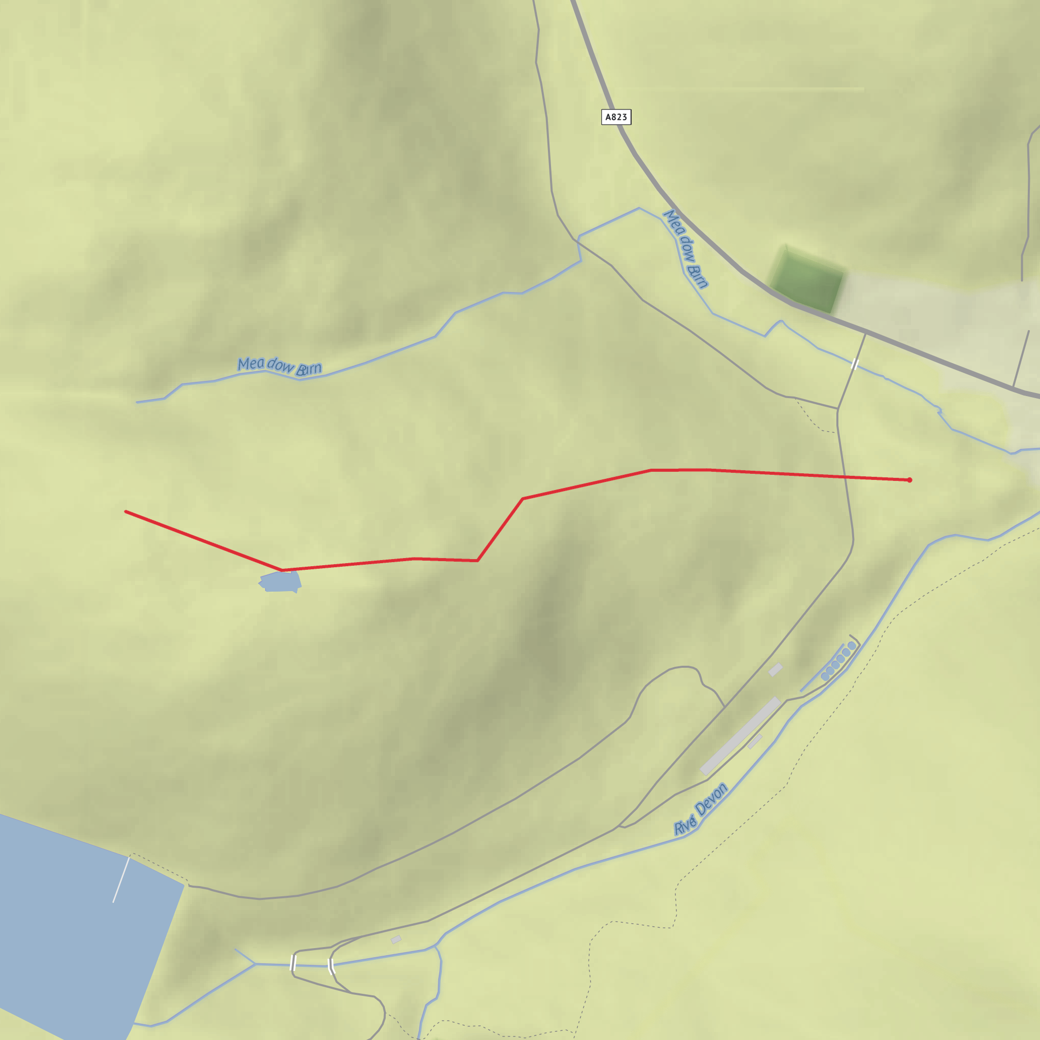 Common Hill mobile static map