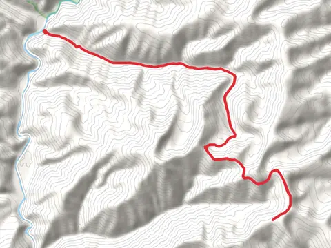 Butte Cabin Creek Trail