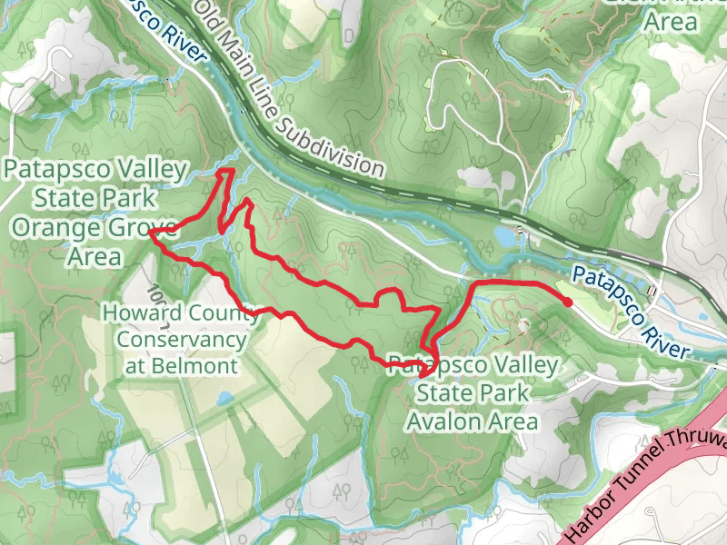 Ridge Trail and Morning Choice Trail Loop