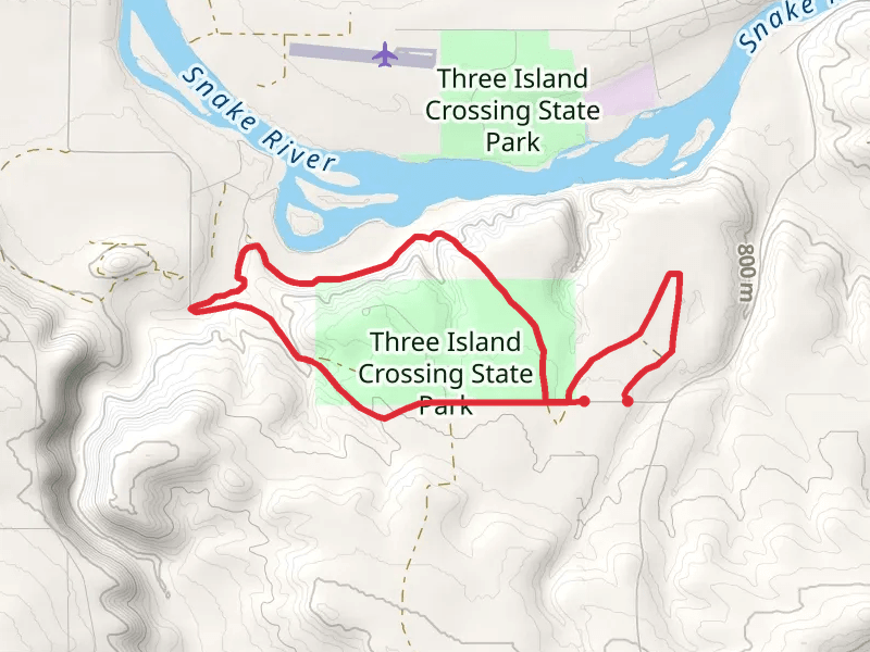 Three Island Crossing State Park Loop