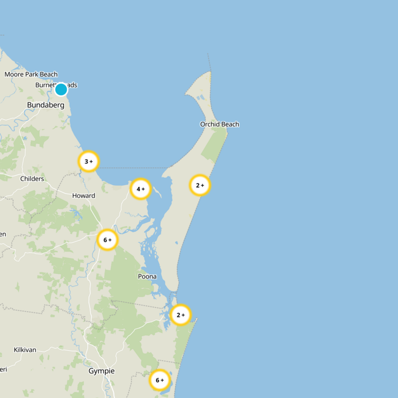 Fraser Coast Static Map