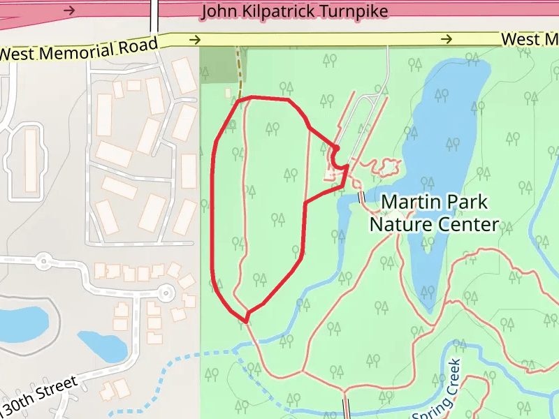 Martin Park Nature Center Loop - West