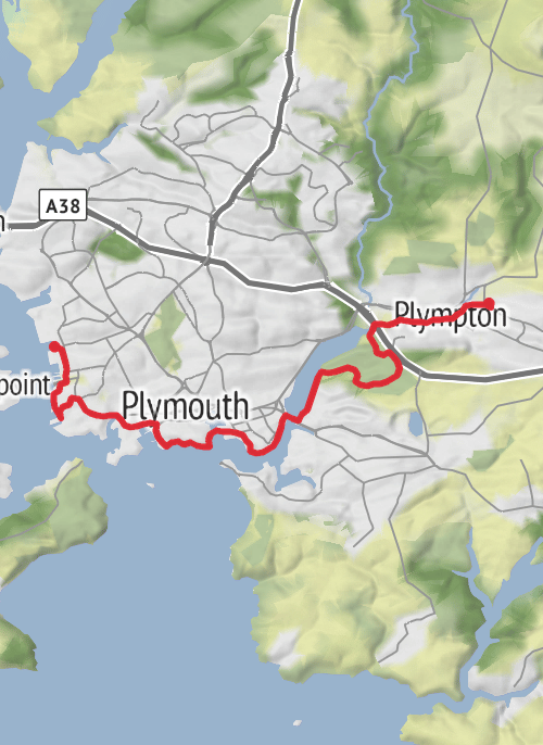 Plymouth Mountain Biking mobile static map