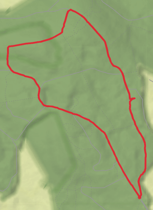 Mullaghmeen Forest trail mobile static map