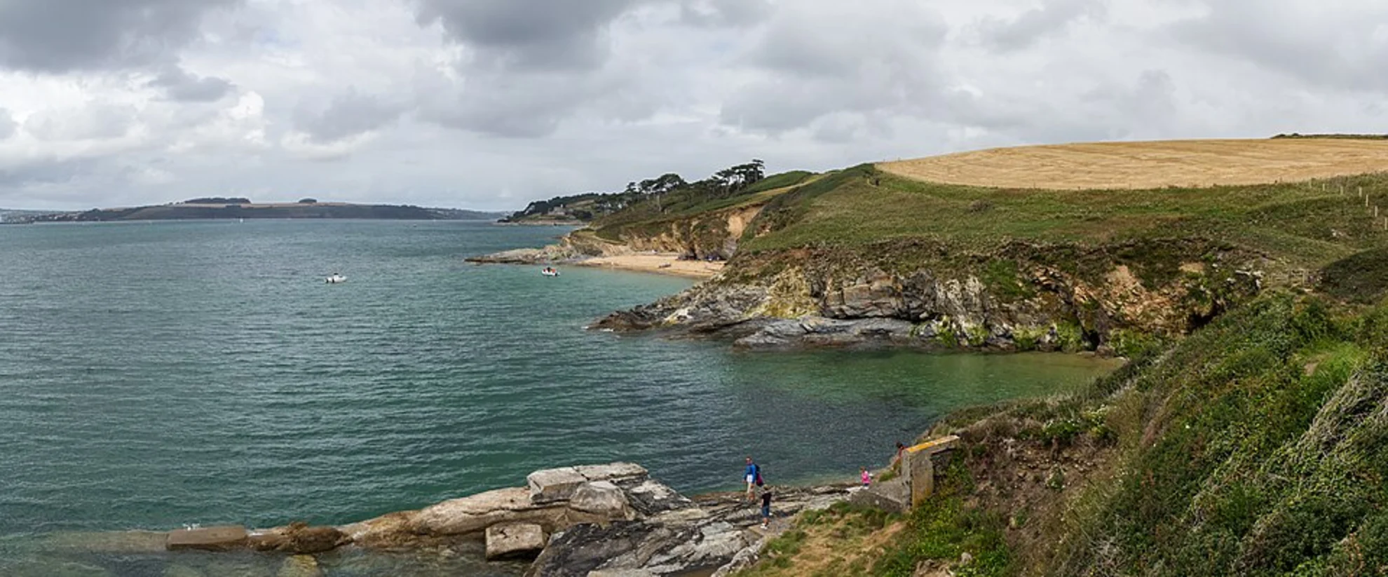 An image depicting the trail Bohortha to Portloe Walk and its surrounding area.