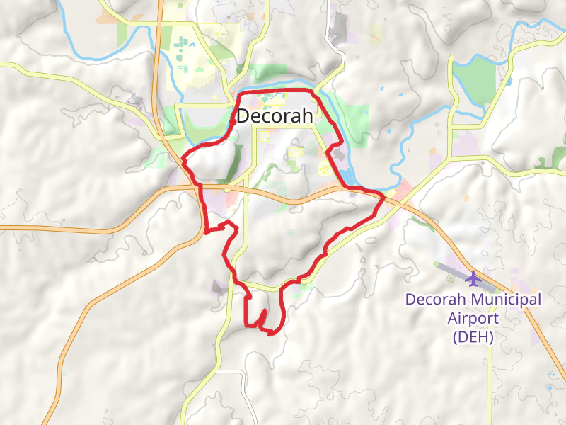 Trout Run Loop - Oneota Riverview Trail