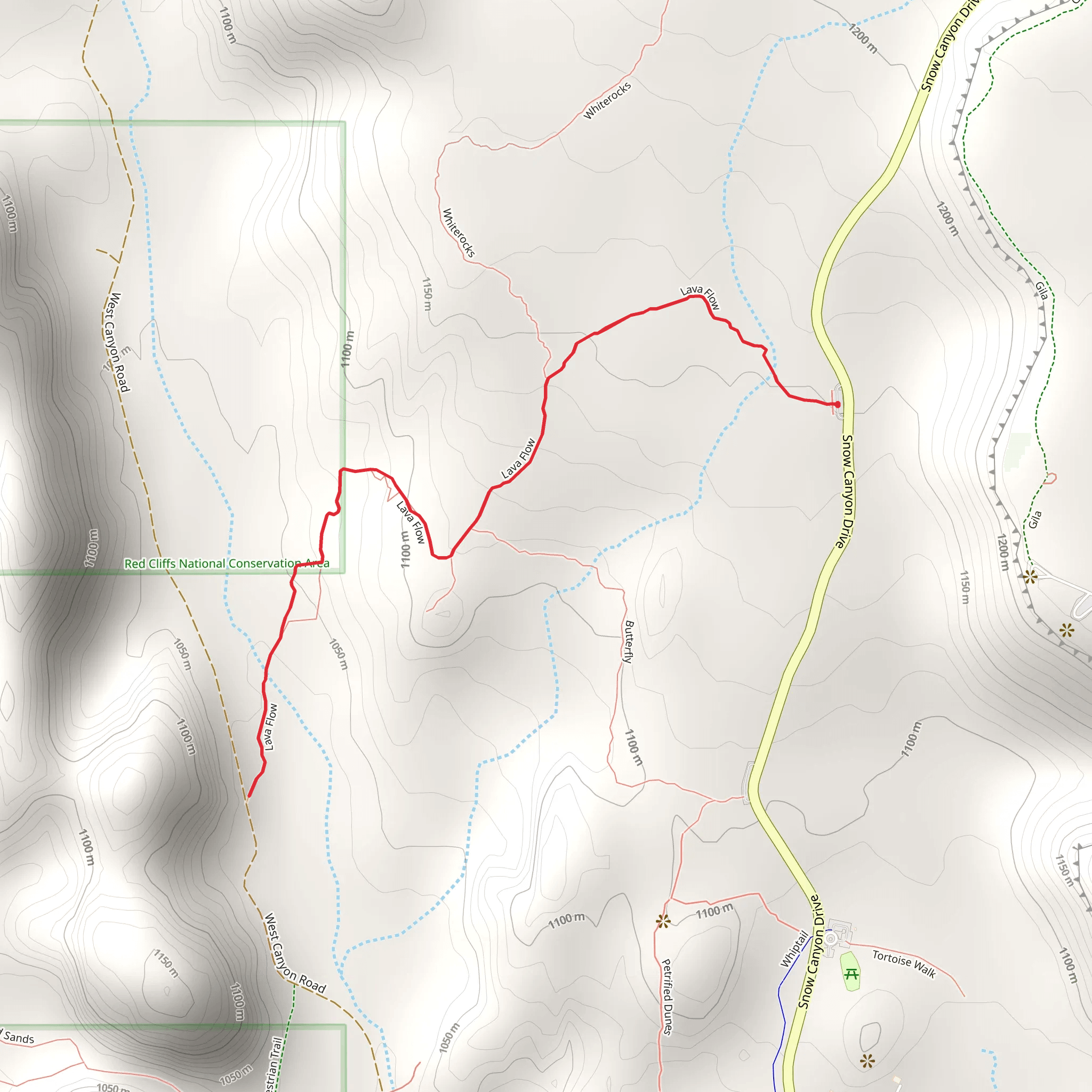 Lava Flow Trail | Washington County | Utah