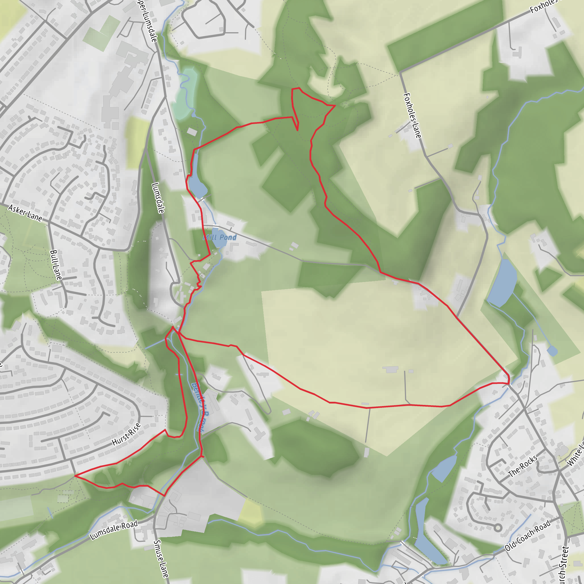 Lumsdale Road - May 29 mobile static map