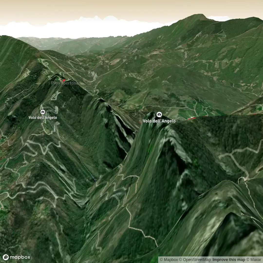 An image depicting the trail Sentiero delle 7 Pietre and its surrounding area.
