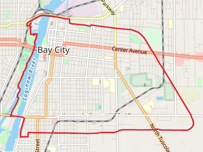 Saginaw River and Bay City Loop
