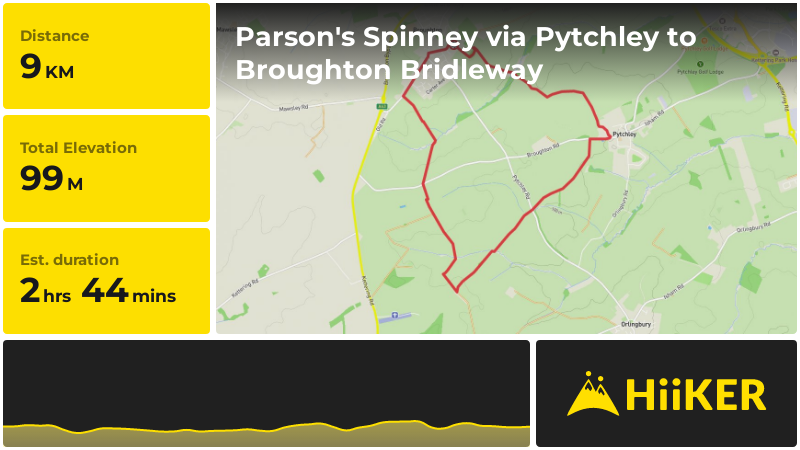 Parson's Spinney via Pytchley to Broughton Bridleway | North