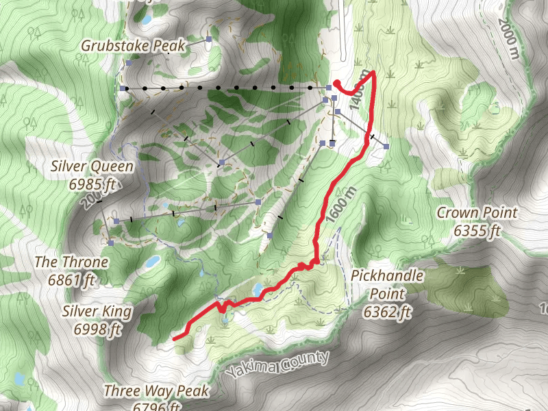 Hen Skin Lake and Silver Creek Trail
