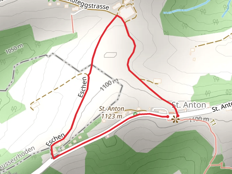 St Anton Short Loop Trail