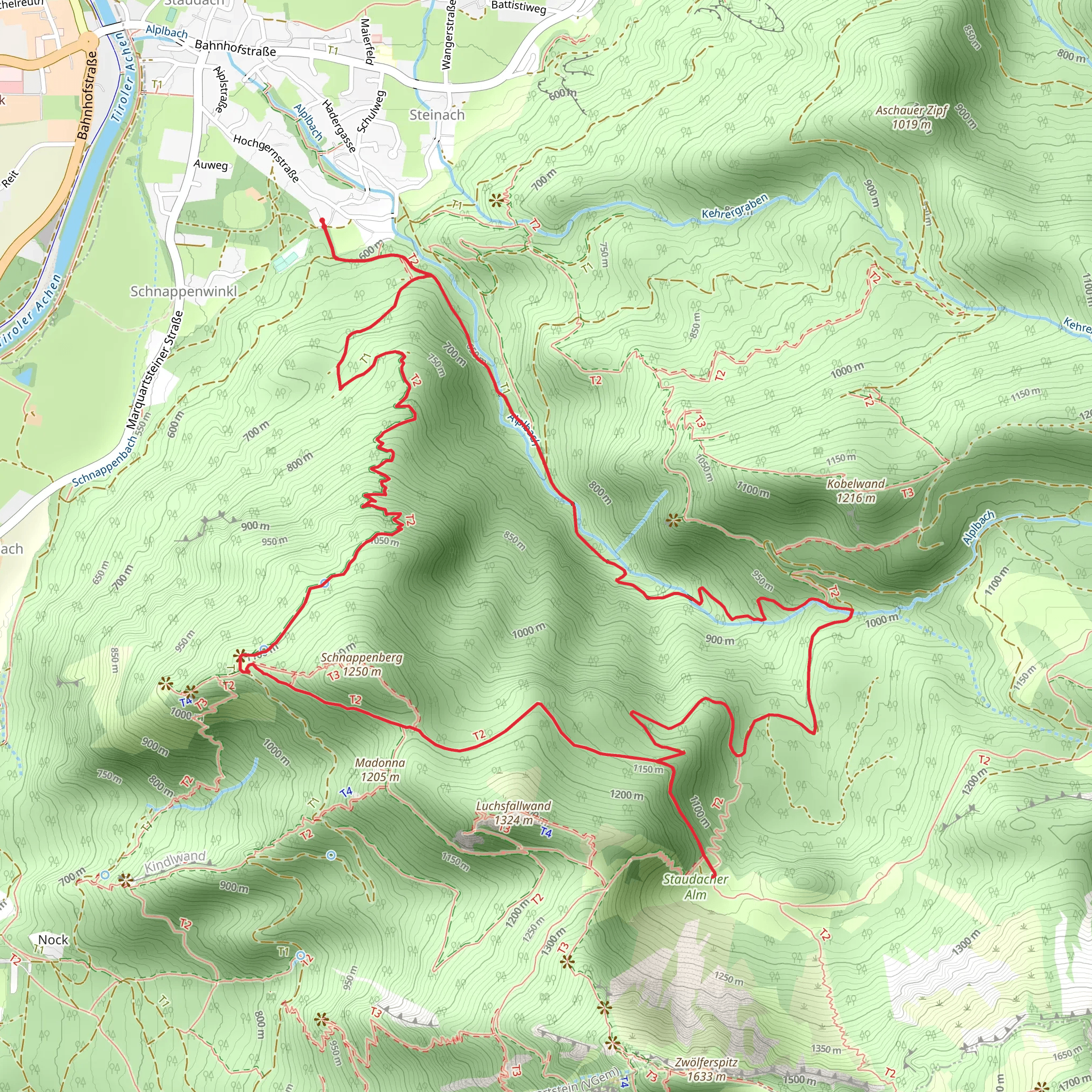 Salz Alpen Steig and Staudach Loop | Traunstein | Germany