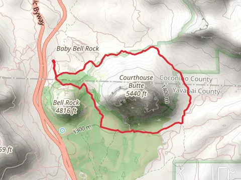 Courthouse Butte Loop