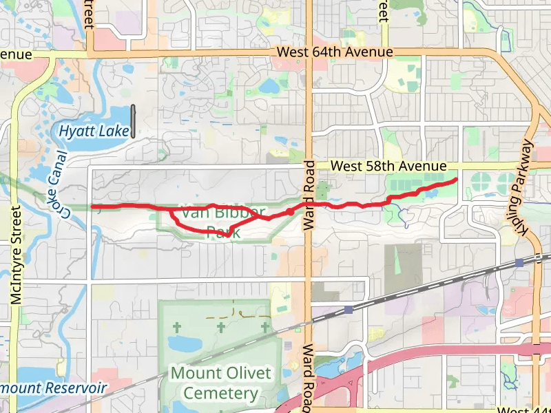 Van Bibber Creek Trail Loop