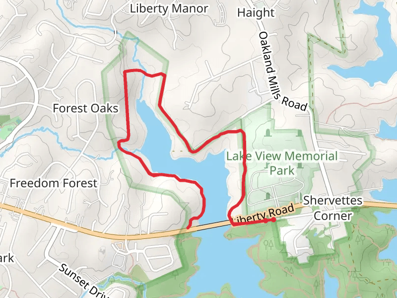 Lake View Memorial Park and Liberty Reservoir Survivor Expedition