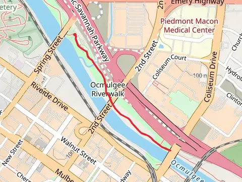 Short RIverwalk - East from Spring Street