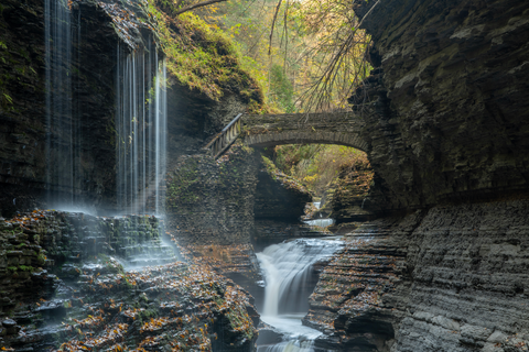 Central Cascade and Rainbow Falls via Gorge Trail and Indian Trail