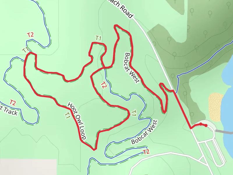 Hoot Owl Loop via Bobcat Trail