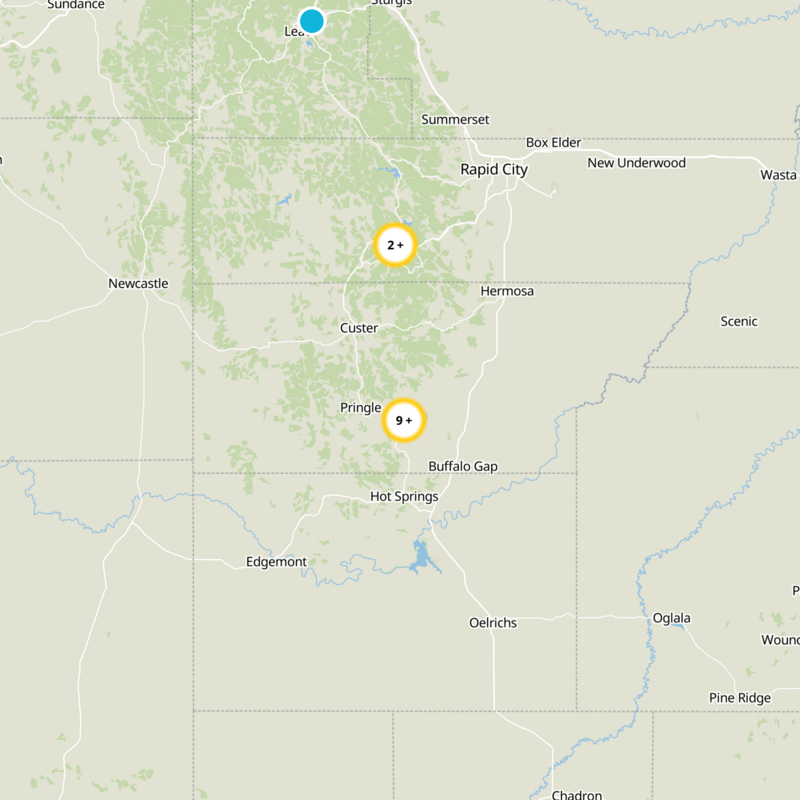 Custer County Static Map