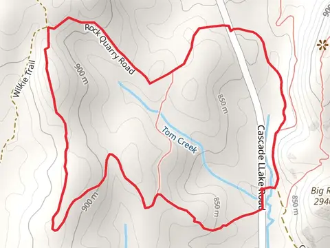Wilkie, Buck Ridge Road and Twixt Loop Trail