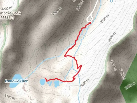 Dollar Lakes via Ruby Crest National Recreation Trail