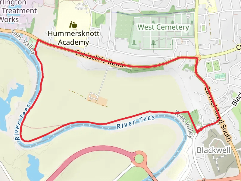 River Tees and Baydale Wood Loop