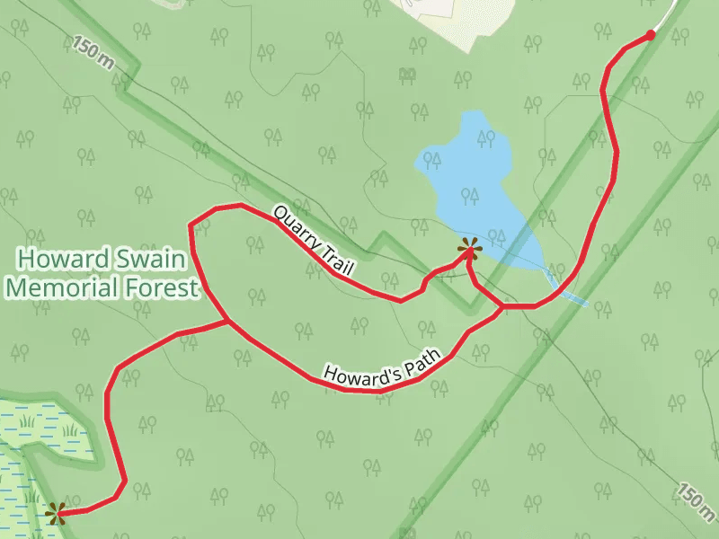 Howard's Path and Quarry Loop Trail
