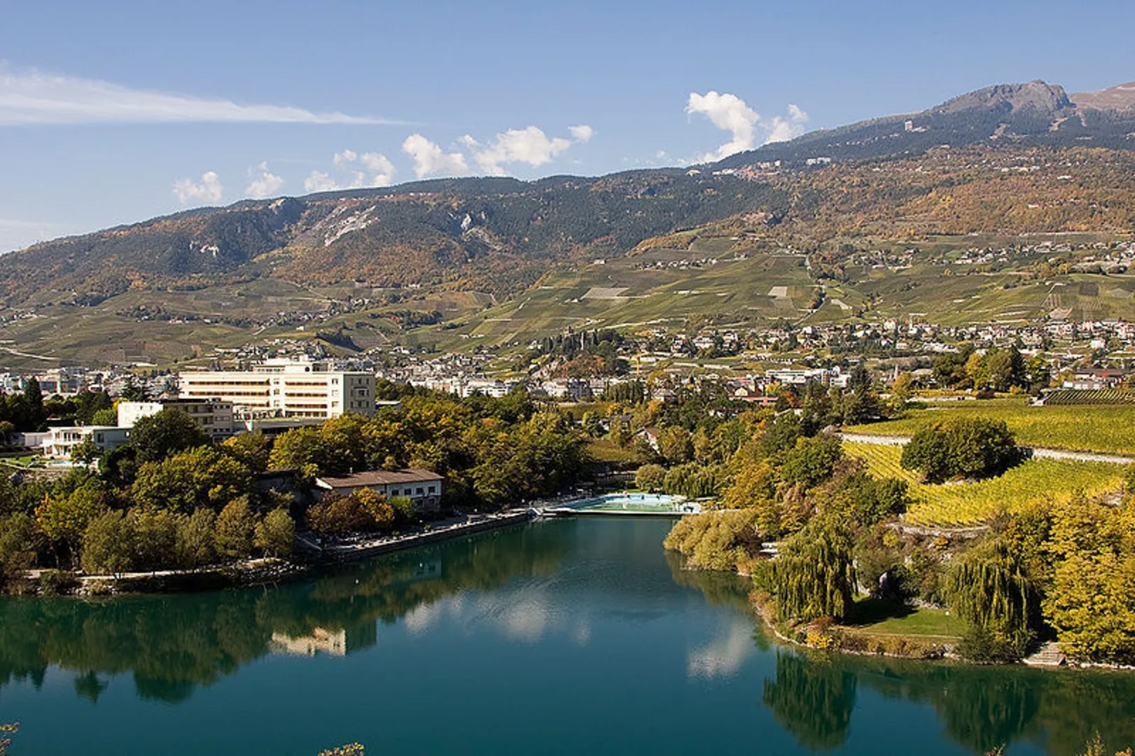 An image depicting the trail Susten - Bisses Trail and its surrounding area.