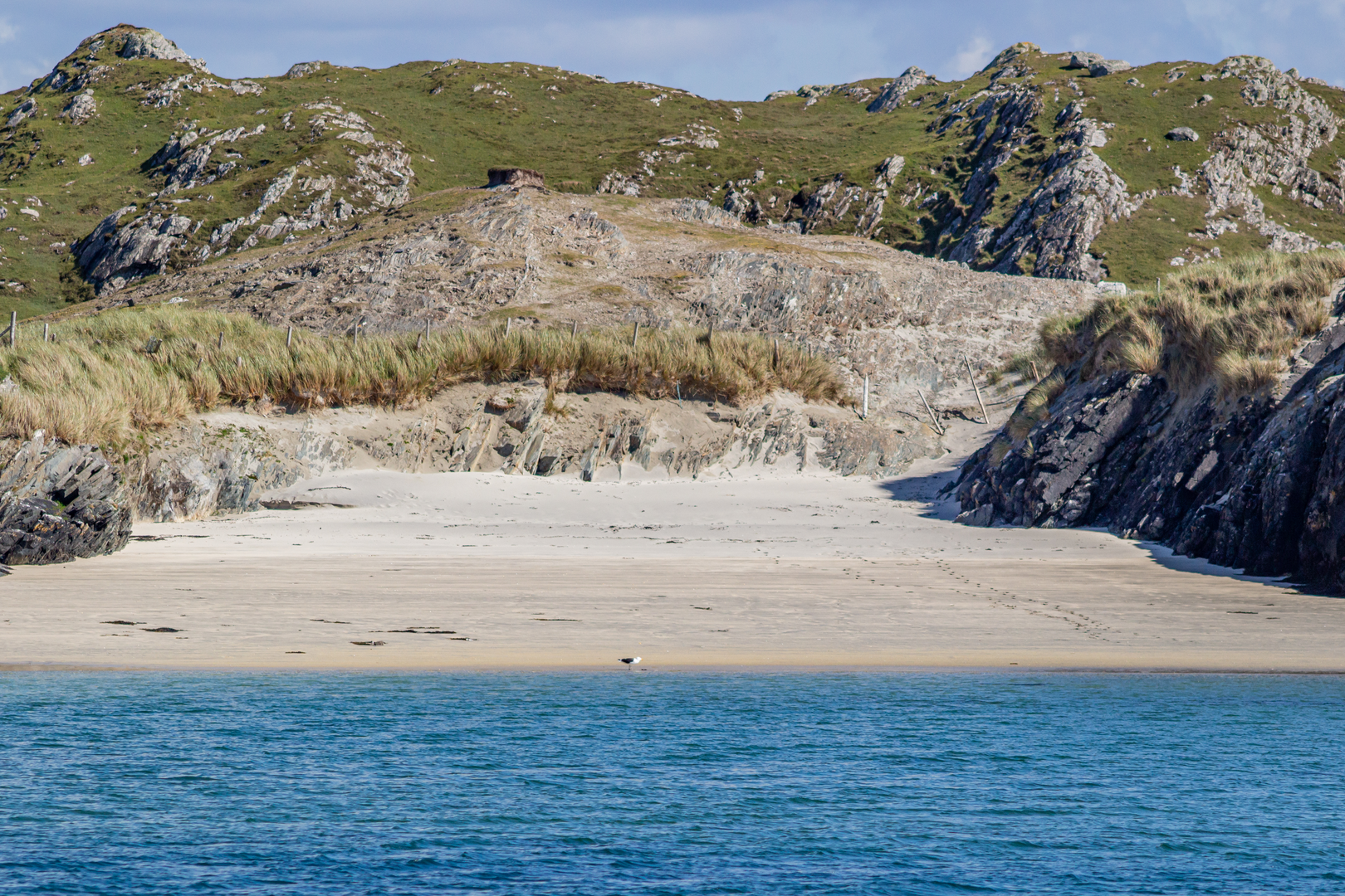 An image depicting the trail Inishbofin Island - Middlequarter Loop and its surrounding area.