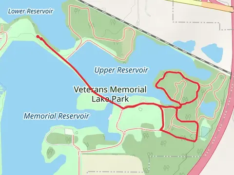 Upper Reservoir Loop - Memorial Lake Park