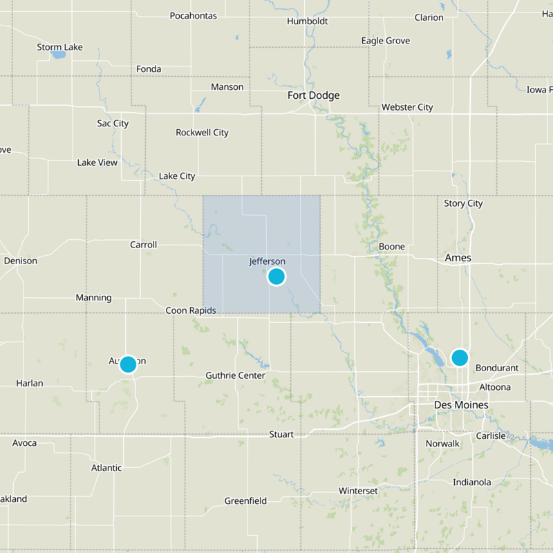 Greene County Static Map