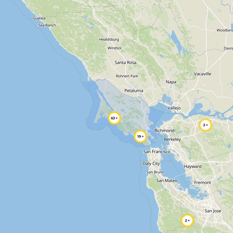 Marin County Static Map